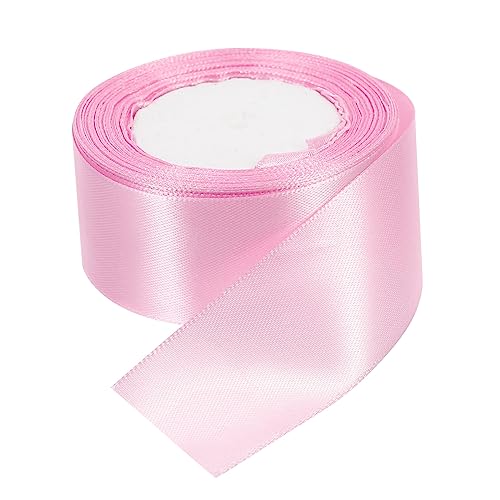 WEKAMOS 1Stück Breites Satinband Mittelpink Langes Geschenkband für Hochzeitsdekoration Urlaub und Bastelarbeiten für Bögen und Festlichkeiten WEKAMOS 1Stück Breites Satinband Mittelpink Langes Geschenkband für Hochzeitsdekoration Urlaub und Bastelarbeiten für Bögen und Festlichkeiten von WEKAMOS
