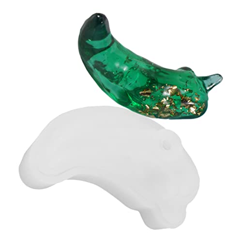 WEKAMOS 1Stück Silikon DIY Chili Form Antihaft Silikon Gießform für Bastelprojekte Hohe Flexibilität für Selbstgemachte und Kunstwerke WEKAMOS 1Stück Silikon DIY Chili Form Antihaft Silikon Gießform für Bastelprojekte Hohe Flexibilität für Selbstgemachte und Kunstwerke von WEKAMOS