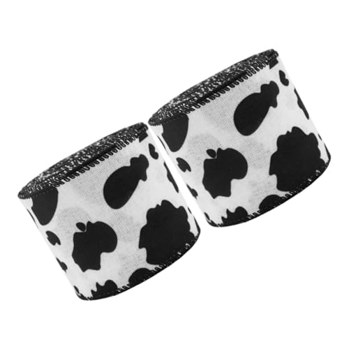 WEKAMOS 2 Rollen Band Mit Kuhmuster Kuhbänder Zum Basteln Stoffbänder Mit Animal-print Band Mit Kuhmotiven Zum Dekorieren Kuhdruckband Bastelband Mit Kuhdruck Kuh-bastelband Polyester WEKAMOS 2 Rollen Band Mit Kuhmuster Kuhbänder Zum Basteln Stoffbänder Mit Animal-print Band Mit Kuhmotiven Zum Dekorieren Kuhdruckband Bastelband Mit Kuhdruck Kuh-bastelband Polyester von WEKAMOS