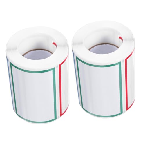 WEKAMOS 2 Rollen Bunte Selbstklebende Namensetiketten und Trockene Abwischbare Etiketten für Büro Haushalt und Organisation Praktische Aufkleber zur Kategorisierung und Sortierung WEKAMOS 2 Rollen Bunte Selbstklebende Namensetiketten und Trockene Abwischbare Etiketten für Büro Haushalt und Organisation Praktische Aufkleber zur Kategorisierung und Sortierung von WEKAMOS