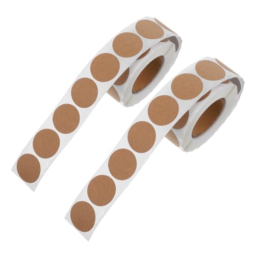 WEKAMOS 2 Rollen Runde Rollenaufkleber, Backetikettenaufkleber, Runde Siegelaufkleber, Verpackung, Geschenkaufkleber, Siegelaufkleber, Etikettenaufkleber WEKAMOS 2 Rollen Runde Rollenaufkleber, Backetikettenaufkleber, Runde Siegelaufkleber, Verpackung, Geschenkaufkleber, Siegelaufkleber, Etikettenaufkleber von WEKAMOS