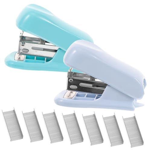 WEKAMOS 2 Sätze Teiliges Metallheftgerät und Handlich Stabiles Büroheftgerät für Zuhause und Schule Schnelles Heften Ergonomisches Design in Blau und Grün für Schreibtischgebrauch WEKAMOS 2 Sätze Teiliges Metallheftgerät und Handlich Stabiles Büroheftgerät für Zuhause und Schule Schnelles Heften Ergonomisches Design in Blau und Grün für Schreibtischgebrauch von WEKAMOS