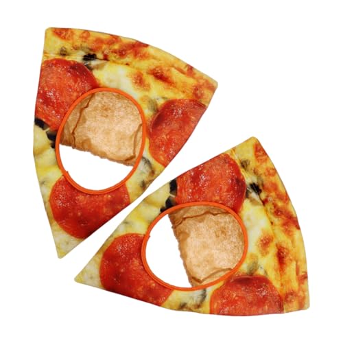 WEKAMOS 2 Stück Bunte Fast Food Mütze Pizzakostüm Kopfstück für Erwachsene Stabile Verarbeitung Wiederverwendbar für Karneval Party Cosplay und Halloween WEKAMOS 2 Stück Bunte Fast Food Mütze Pizzakostüm Kopfstück für Erwachsene Stabile Verarbeitung Wiederverwendbar für Karneval Party Cosplay und Halloween von WEKAMOS