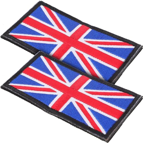 WEKAMOS 2 Stück Flaggen Patch Hochwertiger Bestickter Aufbügler für Rucksack Kleidung und Accessoires Vielseitige Aufnäher für Handarbeiten und Mehr WEKAMOS 2 Stück Flaggen Patch Hochwertiger Bestickter Aufbügler für Rucksack Kleidung und Accessoires Vielseitige Aufnäher für Handarbeiten und Mehr von WEKAMOS
