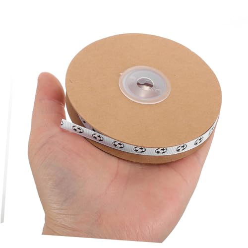 WEKAMOS 2 Stück Fußball Geschenkband Breit Yards Weiß Sportliches Grosgrain Band für Jungen Geburtstagsparty DIY Basteln Robustes Reißfestes Geschenkverpackungsband WEKAMOS 2 Stück Fußball Geschenkband Breit Yards Weiß Sportliches Grosgrain Band für Jungen Geburtstagsparty DIY Basteln Robustes Reißfestes Geschenkverpackungsband von WEKAMOS