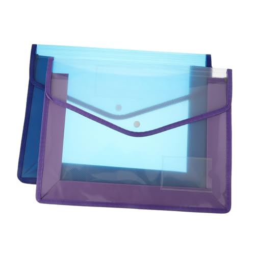 WEKAMOS 2 Stück Großes Dokumententaschen mit Druckknopf Langlebige Snap Button File Bags für Büro Praktische Organizer Umschläge zur Sicheren Aufbewahrung Wichtiger Zufällige Farbe WEKAMOS 2 Stück Großes Dokumententaschen mit Druckknopf Langlebige Snap Button File Bags für Büro Praktische Organizer Umschläge zur Sicheren Aufbewahrung Wichtiger Zufällige Farbe von WEKAMOS