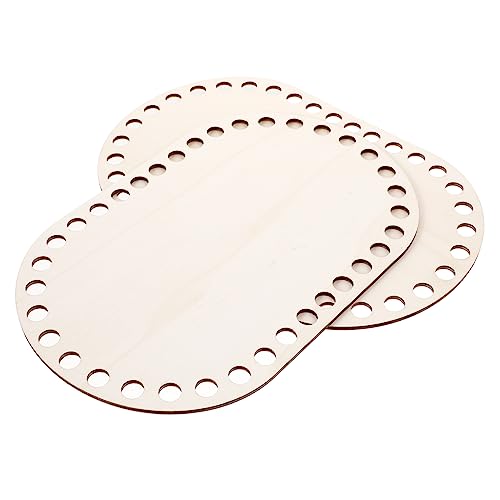 WEKAMOS 2 Stück Holz Boden für Häkelkörbe Natürliche Holzunterlagen für DIY Taschen Vorgebohrte Holz Basis für Handarbeit und Bastelprojekte Langlebig und Vielseitig Einsetzbar WEKAMOS 2 Stück Holz Boden für Häkelkörbe Natürliche Holzunterlagen für DIY Taschen Vorgebohrte Holz Basis für Handarbeit und Bastelprojekte Langlebig und Vielseitig Einsetzbar von WEKAMOS