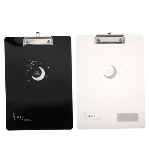 WEKAMOS 2 Stück Klemmbretter aus Langlebigem PP mit Metallclip Wiederverwendbar und Bruchsicher für Büro Schule und Zuhause zur Sicheren Dokumentenablage Zufällige Farbe Zufällige Farbe WEKAMOS 2 Stück Klemmbretter aus Langlebigem PP mit Metallclip Wiederverwendbar und Bruchsicher für Büro Schule und Zuhause zur Sicheren Dokumentenablage Zufällige Farbe Zufällige Farbe von WEKAMOS