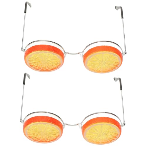 WEKAMOS 2 Stück Lemonförmige Partybrille Lustige Cosplay Brille für Hochzeitsfotos Strand Events und Partys Leichte und Robuste Sonnenbrille mit Einzigartigem Design WEKAMOS 2 Stück Lemonförmige Partybrille Lustige Cosplay Brille für Hochzeitsfotos Strand Events und Partys Leichte und Robuste Sonnenbrille mit Einzigartigem Design von WEKAMOS