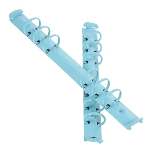 WEKAMOS 2 Stück Metall Notebook Binder Clips Langlebige Segmentierte Binder Mechanismen Abnehmbare Buchbinderinge für Lose für Büro und DIY Notizbücher WEKAMOS 2 Stück Metall Notebook Binder Clips Langlebige Segmentierte Binder Mechanismen Abnehmbare Buchbinderinge für Lose für Büro und DIY Notizbücher von WEKAMOS