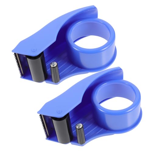 WEKAMOS 2 Stück Praktischer Leichter Handabroller für Klebeband Ergonomisch Geformt Platzsparend und Robust für Verpackung Versand und Umzug Transparent Einfache Zufällige Farbe WEKAMOS 2 Stück Praktischer Leichter Handabroller für Klebeband Ergonomisch Geformt Platzsparend und Robust für Verpackung Versand und Umzug Transparent Einfache Zufällige Farbe von WEKAMOS