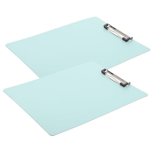 WEKAMOS 2 Stück Schreibbrett Teilig Leichtes Tragbares Clipboard mit Stabilen Metallklammern Multifunktionale Klemmbretter für Büro Schule und Unterwegs Praktische Schreibunterlage in WEKAMOS 2 Stück Schreibbrett Teilig Leichtes Tragbares Clipboard mit Stabilen Metallklammern Multifunktionale Klemmbretter für Büro Schule und Unterwegs Praktische Schreibunterlage in von WEKAMOS