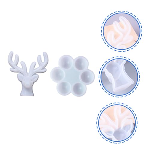 WEKAMOS 2 Stück Silikon Schmuckbox Form Klare Silikonformen zum Gießen Langlebige Wiederverwendbare DIY Schmuck Aufbewahrung Kompatibel mit Epoxidharz Kreatives Design für Schmuck und WEKAMOS 2 Stück Silikon Schmuckbox Form Klare Silikonformen zum Gießen Langlebige Wiederverwendbare DIY Schmuck Aufbewahrung Kompatibel mit Epoxidharz Kreatives Design für Schmuck und von WEKAMOS