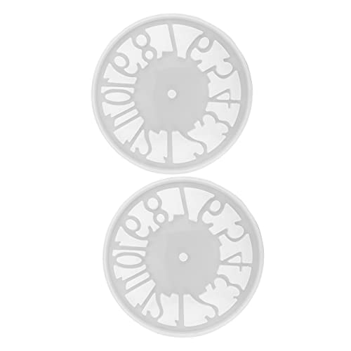 WEKAMOS 2 Stück Silikon Uhrenformen Flexible DIY Silikonformen für Uhren Wiederverwendbare Formen für Präzises Gießen mit Epoxidharz für Kreative Bastelprojekte WEKAMOS 2 Stück Silikon Uhrenformen Flexible DIY Silikonformen für Uhren Wiederverwendbare Formen für Präzises Gießen mit Epoxidharz für Kreative Bastelprojekte von WEKAMOS
