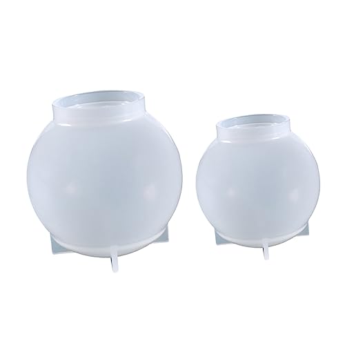WEKAMOS 2 Stück Silikonformen für Kristallkugeln Epoxidharz Gießformen DIY Schmuckherstellung Pflanzen Objekte für Kreative Bastelprojekte WEKAMOS 2 Stück Silikonformen für Kristallkugeln Epoxidharz Gießformen DIY Schmuckherstellung Pflanzen Objekte für Kreative Bastelprojekte von WEKAMOS