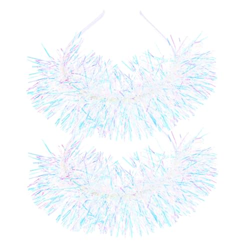WEKAMOS 2 Stück Stirnband Tinsel Glitzer Haarreif Mädchen Haarschmuck Leicht Bequem Festlich Geeignet für Partys Auffälliges Mädchen Haaraccessoire WEKAMOS 2 Stück Stirnband Tinsel Glitzer Haarreif Mädchen Haarschmuck Leicht Bequem Festlich Geeignet für Partys Auffälliges Mädchen Haaraccessoire von WEKAMOS