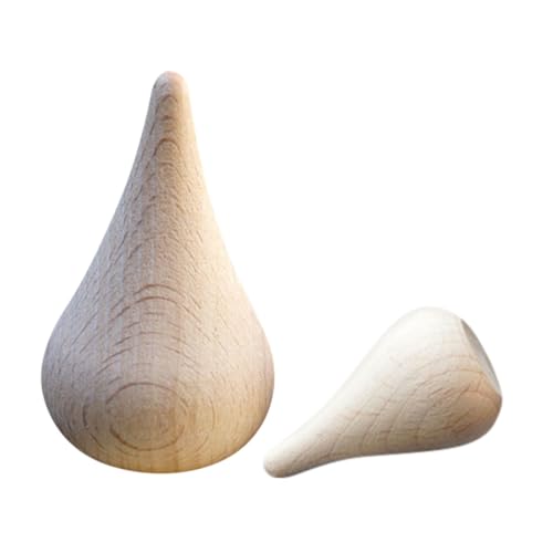 WEKAMOS 2 Stück Teiliges DIY Buchenholz Wasser Tropfen Modell zum Bemalen Glatte Oberfläche Bastelspielzeug für Handarbeit und Geburtstagsfeiern WEKAMOS 2 Stück Teiliges DIY Buchenholz Wasser Tropfen Modell zum Bemalen Glatte Oberfläche Bastelspielzeug für Handarbeit und Geburtstagsfeiern von WEKAMOS
