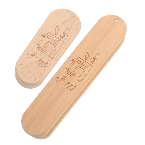 WEKAMOS 2 Stück Teiliges Nähset Hartholz mit Maßstab für Holzklöppel zum Bügeln von Stoffen für Präzises und Dämpfen Langlebig und Benutzerfreundlich WEKAMOS 2 Stück Teiliges Nähset Hartholz mit Maßstab für Holzklöppel zum Bügeln von Stoffen für Präzises und Dämpfen Langlebig und Benutzerfreundlich von WEKAMOS