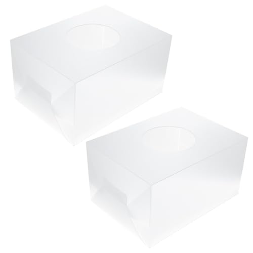 WEKAMOS 2 Stück Transparente Multifunktional als Wahlurne Spendenbox und Umfragebehälter aus Robustem Wiederverwendbar für Veranstaltungen und Partys WEKAMOS 2 Stück Transparente Multifunktional als Wahlurne Spendenbox und Umfragebehälter aus Robustem Wiederverwendbar für Veranstaltungen und Partys von WEKAMOS