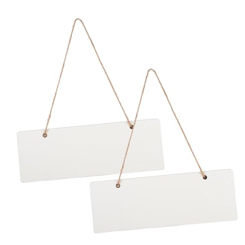 WEKAMOS 2 Stück Weiße Holztürschilder zum Selbstgestalten Langlebige Blanko Türhänger für Wanddekoration Diy Sublimationsrohlinge für Zuhause Büro und Geschäft WEKAMOS 2 Stück Weiße Holztürschilder zum Selbstgestalten Langlebige Blanko Türhänger für Wanddekoration Diy Sublimationsrohlinge für Zuhause Büro und Geschäft von WEKAMOS