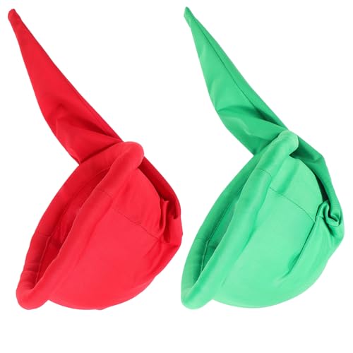 WEKAMOS 2 Stück Zwergenhut Weihnachtskostüm Deko Hut für Cosplay und Partys Farbenfrohe Accessoires für Frauen und Männer für Fotostationen und Veranstaltungen WEKAMOS 2 Stück Zwergenhut Weihnachtskostüm Deko Hut für Cosplay und Partys Farbenfrohe Accessoires für Frauen und Männer für Fotostationen und Veranstaltungen von WEKAMOS