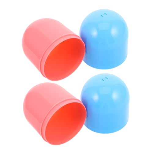 WEKAMOS 2 Stücke Eierschale Lagerung Box Klauen Kapseln Vending Kapseln Gumball Kapseln Leere Kapseln Spaß Kapseln Bälle Kunststoff von WEKAMOS
