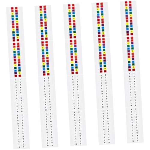 WEKAMOS 20 Blatt Bunte Alphabet index tabs Kleine Selbstklebende Haftnotizen Beschreibbare Seitenmarker Praktische Buch Aktenordner Markierung Je Farbige und Weiße für Schule Büro und WEKAMOS 20 Blatt Bunte Alphabet index tabs Kleine Selbstklebende Haftnotizen Beschreibbare Seitenmarker Praktische Buch Aktenordner Markierung Je Farbige und Weiße für Schule Büro und von WEKAMOS