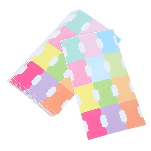 WEKAMOS 20 Blatt Bunte Beschreibbare Haftstreifen für Notizen Selbstklebende Index Tabs für Bücher und Büro Leicht Reißfest Klare Farbkodierung für Schnelle Seitenmarkierung und WEKAMOS 20 Blatt Bunte Beschreibbare Haftstreifen für Notizen Selbstklebende Index Tabs für Bücher und Büro Leicht Reißfest Klare Farbkodierung für Schnelle Seitenmarkierung und von WEKAMOS