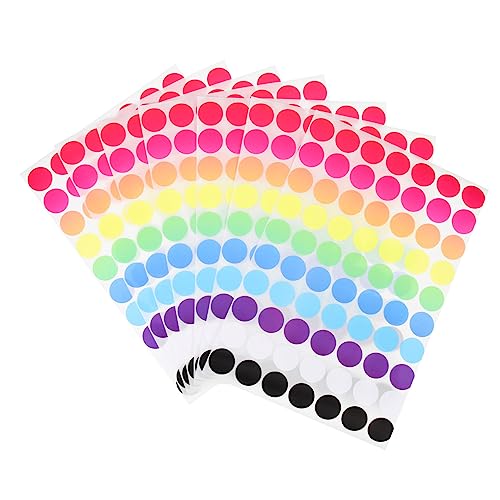 WEKAMOS 20 Blatt Punktaufkleber Selbstklebend Farbige Klebepunkte Klassifizieren und Markieren für Haushalt Büro und Schule Rückstandsfrei Vielseitig Einsetzbar WEKAMOS 20 Blatt Punktaufkleber Selbstklebend Farbige Klebepunkte Klassifizieren und Markieren für Haushalt Büro und Schule Rückstandsfrei Vielseitig Einsetzbar von WEKAMOS
