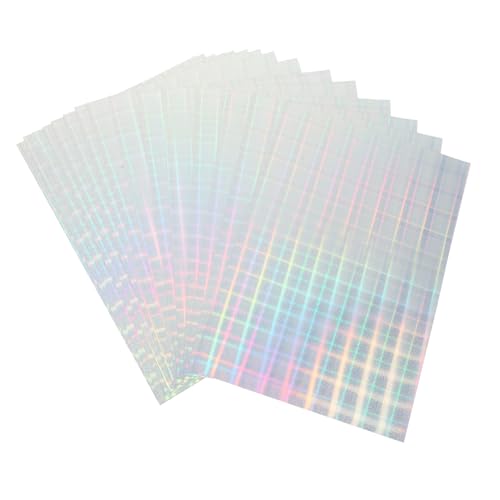 WEKAMOS 20 Blatt Selbstklebendes Stickerpapier für Drucker Bedruckbare Etikettenaufkleber Kratzfestes Wasserabweisendes Labelpapier Leicht Glatt Geeignet für Tintenstrahl und Laserdrucker WEKAMOS 20 Blatt Selbstklebendes Stickerpapier für Drucker Bedruckbare Etikettenaufkleber Kratzfestes Wasserabweisendes Labelpapier Leicht Glatt Geeignet für Tintenstrahl und Laserdrucker von WEKAMOS