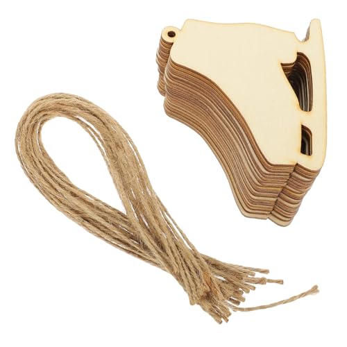 WEKAMOS 20 Sätze Teiliges Weihnachts Holzanhänger Eislaufschuhe zum Bemalen DIY Holzschmuck mit Aufhängefaden Weihnachtsdeko Holzscheiben für Christbaumanhänger WEKAMOS 20 Sätze Teiliges Weihnachts Holzanhänger Eislaufschuhe zum Bemalen DIY Holzschmuck mit Aufhängefaden Weihnachtsdeko Holzscheiben für Christbaumanhänger von WEKAMOS