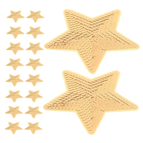 WEKAMOS 20 Stück Glitzernde Dekoration für Kleidung Hüte und Taschen Kreative Diy Zubehörteile für Styles und Reparaturen von WEKAMOS