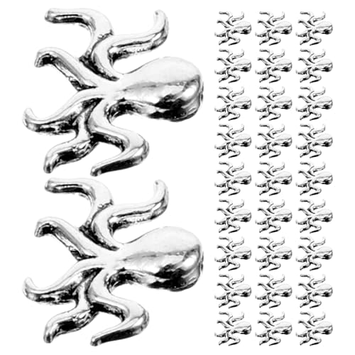 WEKAMOS 20 Stück Kleine Schmuckanhänger Octopus Charms Langlebiger Legierung DIY Zubehör für Armbänder und Schlüsselanhänger für Kreative Bastelprojekte WEKAMOS 20 Stück Kleine Schmuckanhänger Octopus Charms Langlebiger Legierung DIY Zubehör für Armbänder und Schlüsselanhänger für Kreative Bastelprojekte von WEKAMOS