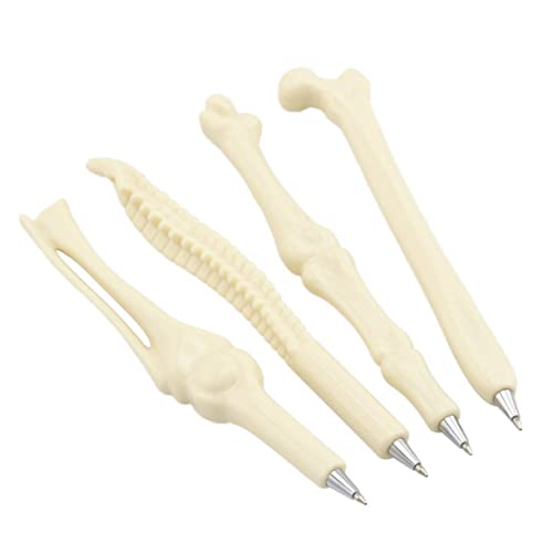 WEKAMOS 20 Stück Knochenförmiger Kugelschreiber Pflege ästhetisch bleistifte Neuartige Kugelschreiber aus Knochen dekorative Stifte Neuheitsstift Schwarz Zufällige Farbe WEKAMOS 20 Stück Knochenförmiger Kugelschreiber Pflege ästhetisch bleistifte Neuartige Kugelschreiber aus Knochen dekorative Stifte Neuheitsstift Schwarz Zufällige Farbe von WEKAMOS