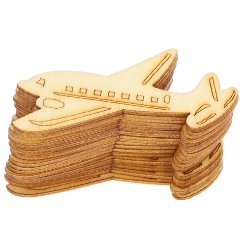 WEKAMOS 20 Stück Teiliges DIY Holzflugzeug Modell Set aus Glatten Leichten Holzscheiben zum Bemalen Kreative Doodle Bastelaccessoires für Handliche Holzstreudeko zur Wand Tischdekoration WEKAMOS 20 Stück Teiliges DIY Holzflugzeug Modell Set aus Glatten Leichten Holzscheiben zum Bemalen Kreative Doodle Bastelaccessoires für Handliche Holzstreudeko zur Wand Tischdekoration von WEKAMOS