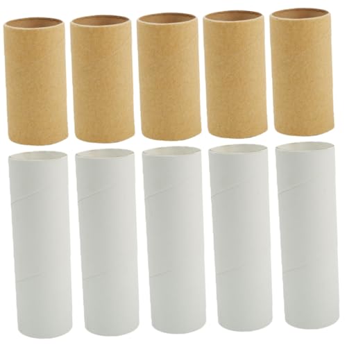 WEKAMOS 20 Stück Teiliges DIY Papierrohr Unbedrucktem Karton Weiße und Naturfarbene Röhren Kreative Bastelmaterialien für Kindergarten und Kinderkunstprojekte Vielseitig Bemalbar und WEKAMOS 20 Stück Teiliges DIY Papierrohr Unbedrucktem Karton Weiße und Naturfarbene Röhren Kreative Bastelmaterialien für Kindergarten und Kinderkunstprojekte Vielseitig Bemalbar und von WEKAMOS