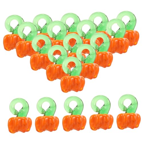 WEKAMOS 20 Stück Teiliges Glasperlen Kürbis Anhänger DIY Schmuckherstellung Bastelperlen für Ohrringe Halsketten Armbänder Vielseitig Einsetzbar Herbst Dekoration WEKAMOS 20 Stück Teiliges Glasperlen Kürbis Anhänger DIY Schmuckherstellung Bastelperlen für Ohrringe Halsketten Armbänder Vielseitig Einsetzbar Herbst Dekoration von WEKAMOS