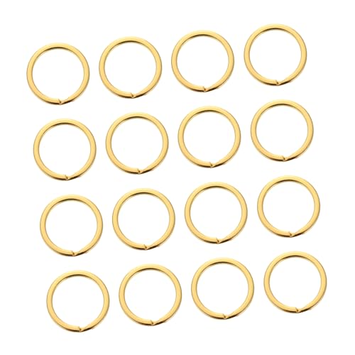WEKAMOS 20 Stück Teiliges Metall Schlüsselringe Poliert Portabel für DIY Schlüsselanhänger und Bastelarbeiten Vielseitige Robuste Splitting Ringe zum Organisieren von Schlüsseln und WEKAMOS 20 Stück Teiliges Metall Schlüsselringe Poliert Portabel für DIY Schlüsselanhänger und Bastelarbeiten Vielseitige Robuste Splitting Ringe zum Organisieren von Schlüsseln und von WEKAMOS