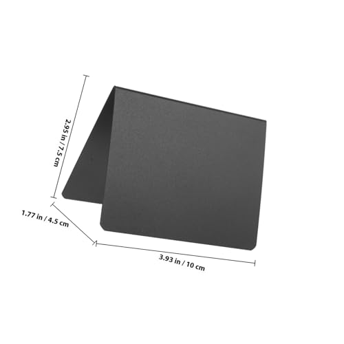 WEKAMOS 20 Stück Teiliges Mini Abwischbare Tischtafeln aus Robustem PVC für Party dekoration Buffets Küchenmenüs Vielseitige Wiederverwendbare Tischkarten von WEKAMOS