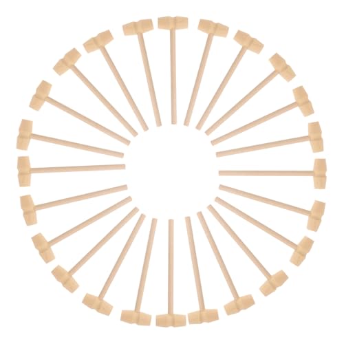 WEKAMOS 20 Stück Teiliges Mini Holzhammer Naturbelassen Kinderleicht Lustiges Mallet für Jungen und Mädchen Fördert Hand Auge Koordination und Kreative DIY Bemalung Sicher und Langlebig WEKAMOS 20 Stück Teiliges Mini Holzhammer Naturbelassen Kinderleicht Lustiges Mallet für Jungen und Mädchen Fördert Hand Auge Koordination und Kreative DIY Bemalung Sicher und Langlebig von WEKAMOS