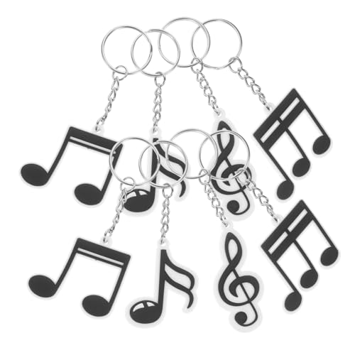 WEKAMOS 20 Stück Teiliges Musik Themen Schlüsselanhänger aus Langlebigem PVC Dekorative Noten Schlüsselringe als Musik Party Geschenke Kreative Kleine Geschenke für Musiker und WEKAMOS 20 Stück Teiliges Musik Themen Schlüsselanhänger aus Langlebigem PVC Dekorative Noten Schlüsselringe als Musik Party Geschenke Kreative Kleine Geschenke für Musiker und von WEKAMOS