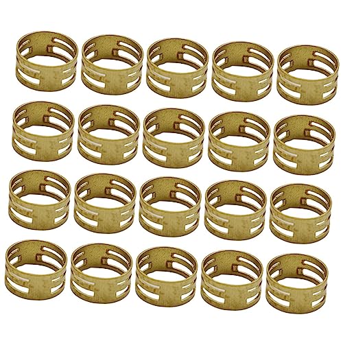 WEKAMOS 20 Stück Teiliges Ringöffner Werkzeug für Schmuckherstellung Vielseitige Bastelhilfe mit Verschiedenen Öffnungen für Einfache Handhabung von Sprungringen WEKAMOS 20 Stück Teiliges Ringöffner Werkzeug für Schmuckherstellung Vielseitige Bastelhilfe mit Verschiedenen Öffnungen für Einfache Handhabung von Sprungringen von WEKAMOS