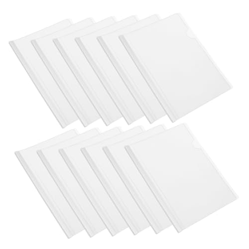 WEKAMOS 20 Stück Teiliges Transparentes Berichtsmappen mit Schiebeleiste Klare Dokumentenordner für Büro und Schule Leichte und Praktische Papierordner für Effiziente Aktenorganisation WEKAMOS 20 Stück Teiliges Transparentes Berichtsmappen mit Schiebeleiste Klare Dokumentenordner für Büro und Schule Leichte und Praktische Papierordner für Effiziente Aktenorganisation von WEKAMOS