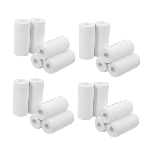 WEKAMOS 20 Stück Thermopapier für Sofortbildkamera Weißes Hautfreundliches Tintenloses Wärmeempfindliches Druckpapier Kompatibel Einfache Installation für Geburtstagsfeiern und Kreative WEKAMOS 20 Stück Thermopapier für Sofortbildkamera Weißes Hautfreundliches Tintenloses Wärmeempfindliches Druckpapier Kompatibel Einfache Installation für Geburtstagsfeiern und Kreative von WEKAMOS