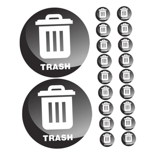 WEKAMOS 20 Stück Wasserdichte Mülltonnen Aufkleber Langlebige Selbstklebende Recycling Sticker für Küchen Büros Schulen Hotels Klare Rückstandsfreie Entfernung Große Runde Etiketten WEKAMOS 20 Stück Wasserdichte Mülltonnen Aufkleber Langlebige Selbstklebende Recycling Sticker für Küchen Büros Schulen Hotels Klare Rückstandsfreie Entfernung Große Runde Etiketten von WEKAMOS
