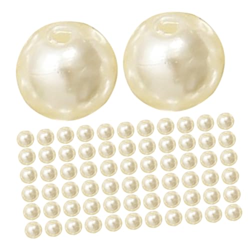 WEKAMOS 200 Stück Abs Perlen mit Runde Imitations Perlen Beige Leicht und Langlebig für Schmuckherstellung Armbänder Halsketten und Diy Bastelprojekte WEKAMOS 200 Stück Abs Perlen mit Runde Imitations Perlen Beige Leicht und Langlebig für Schmuckherstellung Armbänder Halsketten und Diy Bastelprojekte von WEKAMOS
