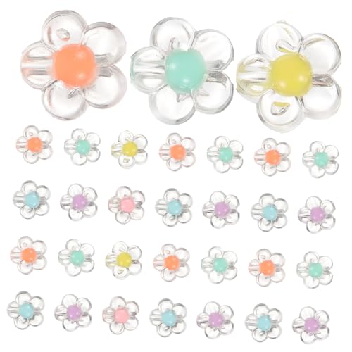 WEKAMOS 200 Stück Acryl Blumenperlen in Pastellfarben Leichte DIY Spacer Perlen für Armbänder Haarschmuck und Schmuckherstellung Transparente Fünfblättrige Blütenform WEKAMOS 200 Stück Acryl Blumenperlen in Pastellfarben Leichte DIY Spacer Perlen für Armbänder Haarschmuck und Schmuckherstellung Transparente Fünfblättrige Blütenform von WEKAMOS