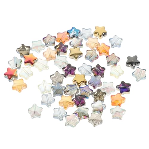 WEKAMOS 200 Stück Bunte Glas Stern Abstandsperlen DIY Schmuckperlen für Armbänder Halsketten Basteln Kreative Dekorationen WEKAMOS 200 Stück Bunte Glas Stern Abstandsperlen DIY Schmuckperlen für Armbänder Halsketten Basteln Kreative Dekorationen von WEKAMOS