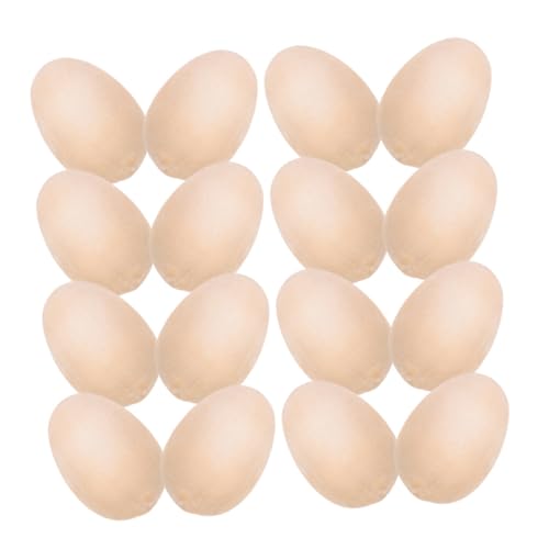 WEKAMOS 200 Stück Holz Eier DIY Bemalbare Simulationseier für Osterdekoration Glatte Oberfläche Kreative Bastelidee Holz Eier für Tischdeko und Geschenkgestaltung WEKAMOS 200 Stück Holz Eier DIY Bemalbare Simulationseier für Osterdekoration Glatte Oberfläche Kreative Bastelidee Holz Eier für Tischdeko und Geschenkgestaltung von WEKAMOS