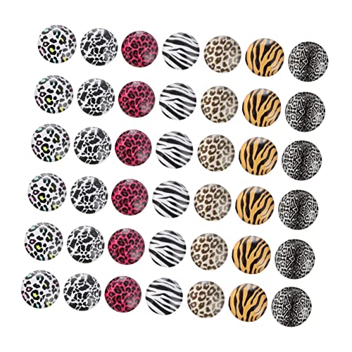 WEKAMOS 200 Stück Leopardenmuster Patches DIY Schmuck Anhänger Vielseitige Gemusterte Cabochons für Kreative Designs Geeignet für Halsketten und Schmuckherstellung WEKAMOS 200 Stück Leopardenmuster Patches DIY Schmuck Anhänger Vielseitige Gemusterte Cabochons für Kreative Designs Geeignet für Halsketten und Schmuckherstellung von WEKAMOS